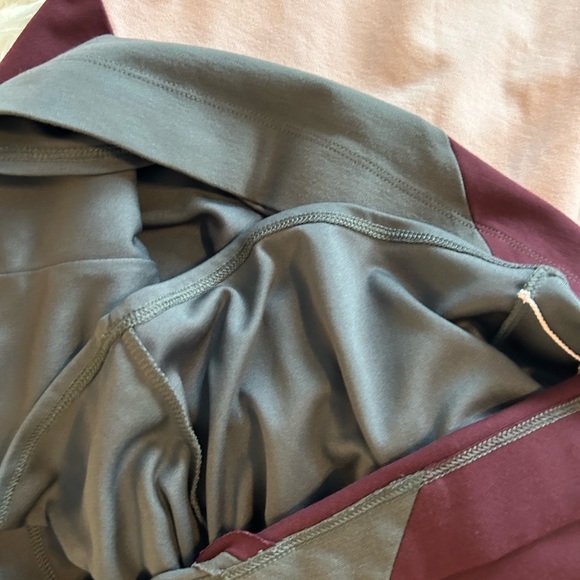 Banana Republic Pink and Burgundy Midi Dress - Picture 10 of 10